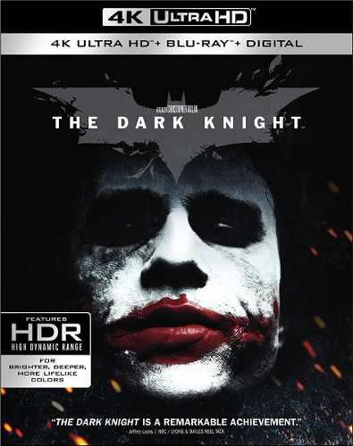 Blu Ray Batman: The Dark Knight 2d - 4k - Stock - Nuevo