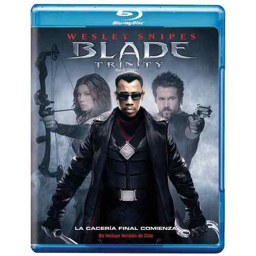 Blu Ray Blade: Trinity - Stock - Nuevo - Sellado - México