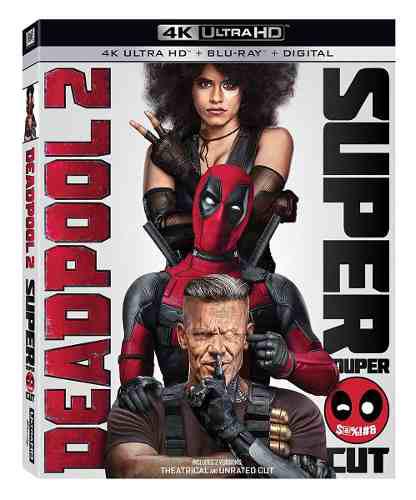 Blu Ray Deadpool 2 En 2d - 4k - Stock - Nuevo - Sellado
