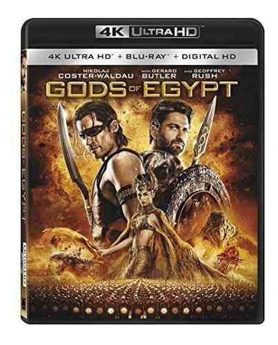 Blu Ray Dioses De Egipto 2d - 4k- Stock - Nuevo - Sellado