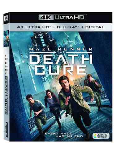 Blu Ray Maze Runner: La Cura Mortal 2d - 4k - Stock - Nuevo