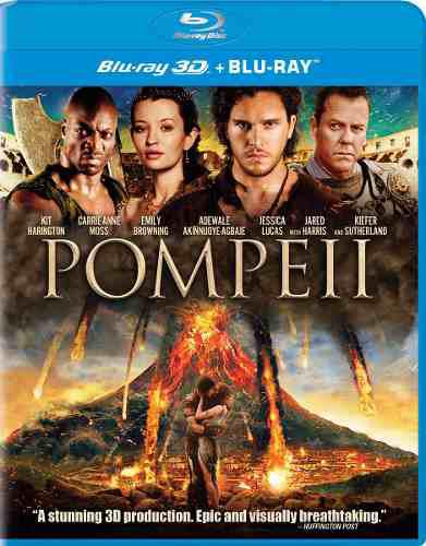 Blu Ray Pompeya 3d - 2d - Stock - Nuevo - Sellado
