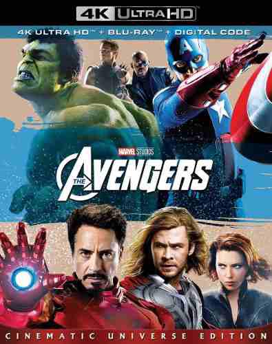 Blu Ray The Avengers: Los Vengadores 2d - 4k - Stock- Nuevo