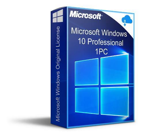 Licencia Windows 10 Professional. 1 Pc Permanente