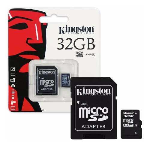 Memoria Micro Sd De 32gb Kingston Clase 4