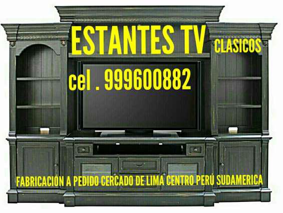 Fabricación de estantes tv cercado de lima centro
