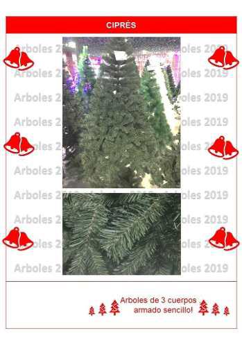 rboles De Navidad: Modelo Ciprés, Pino Y Nevado Ligero