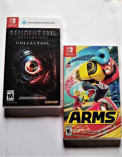 Juegos Nintendo Switch, Arms, Resident Evil. No Ps4 Wii 3ds