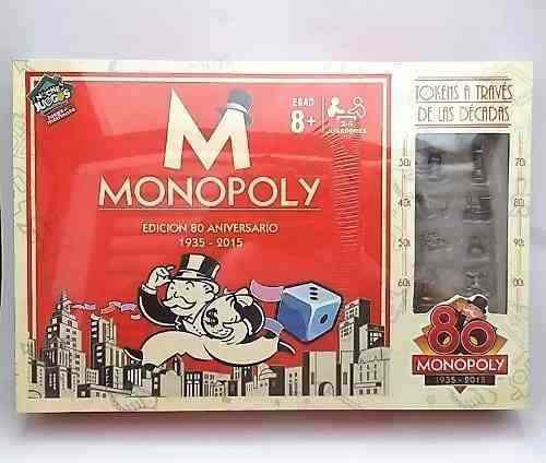 Monopoly Edición 80 Aniversario
