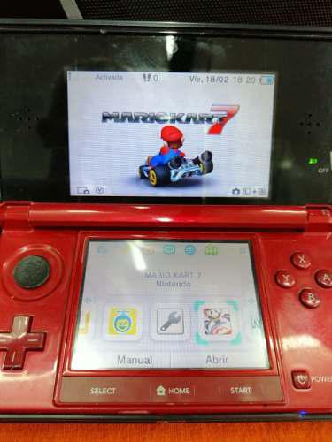Nintendo 3ds Con Juegos En Memoria Y Cargador De 220v
