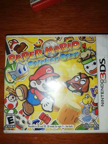 Paper Mario Sticker Star 3ds