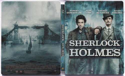Película Steelbook Sherlock Holmes 1 - 01 Bluray Nuevo