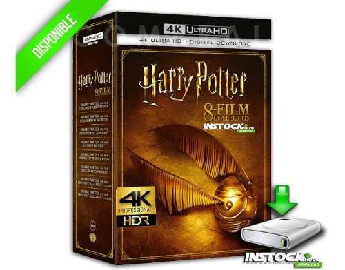 Peliculas Harry Potter (2001-2011) 4k 2160p Ultrahd Digital