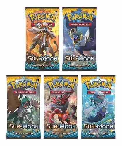 Pokemon Cartas Sobres Sun & Moon Promocion