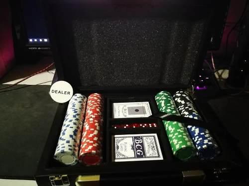 Set Poker 200 Piezas Deluxe Incluye Maletín