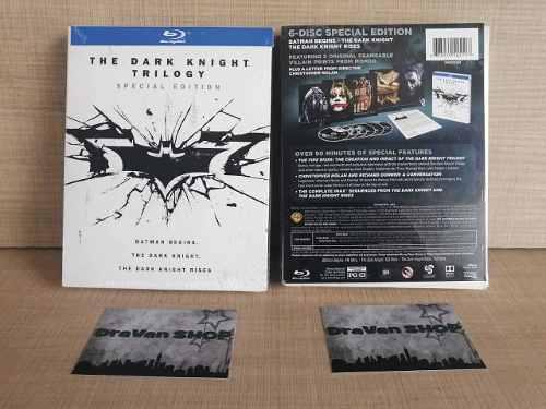 The Dark Knight Trilogy Bluray Película Batman Trilogía