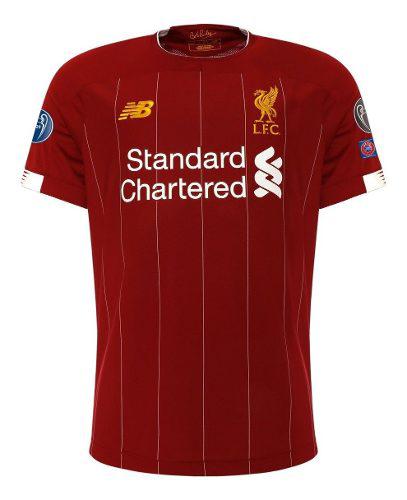 Camiseta Liverpool Temporada 2019 - 2020 Champions League