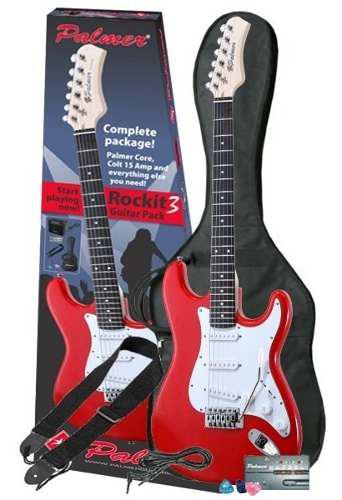 Guitarra Electrica Rockit3 + Funda + Afinador + Cable + Pua