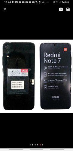 Seminuevo Redmi Note7 4gb Ram 128gb Rom 48mpx + 5mpx F13mpx