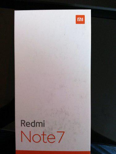 Vendo Celular Nuevo Xiaomi Redmi Note 7