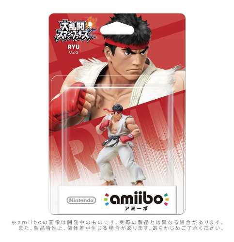 Amiibo Ryu Super Smash Bros Nintendo 3ds, Wii U, Switch
