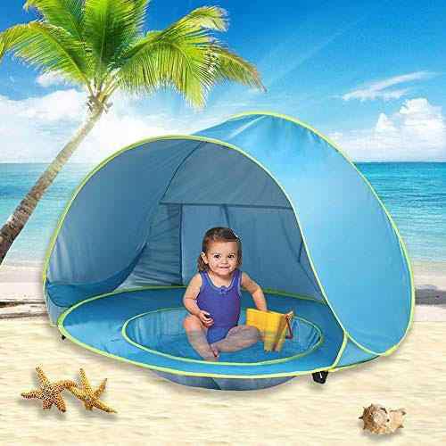 Carpa Playa Con Mini Piscina Para Bebe