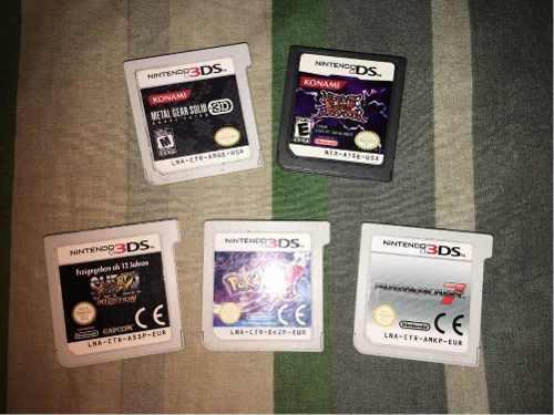 Cartuchos De Juegos Usa Y Eur Para Nintendo Ds Y 3ds