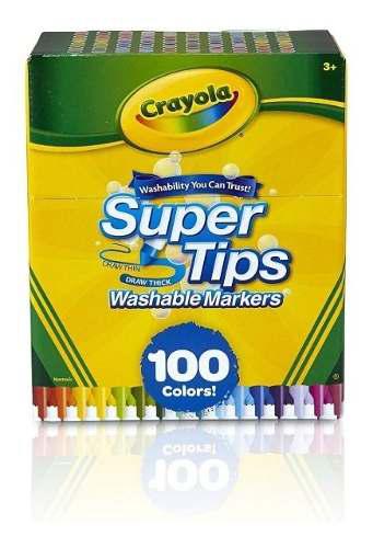 Crayola Supertips 100 Unidades
