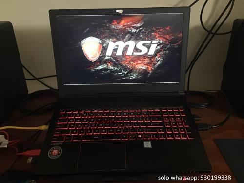 Laptop Msi Gs63vr 6rf (i7 6ta+ssd 128gb+gtx1060 6gb+...)