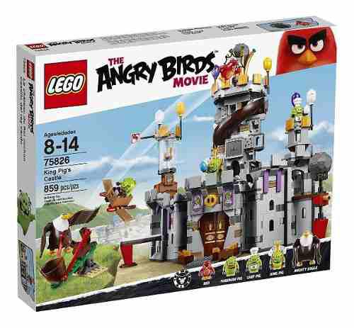 Lego Angry Birds,castillo 859 Pz Original A Pedido