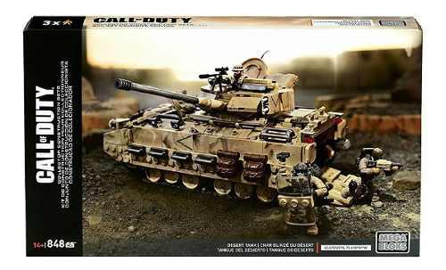 Mega Bloks Call Of Duty Desert Tank Collector Construction S