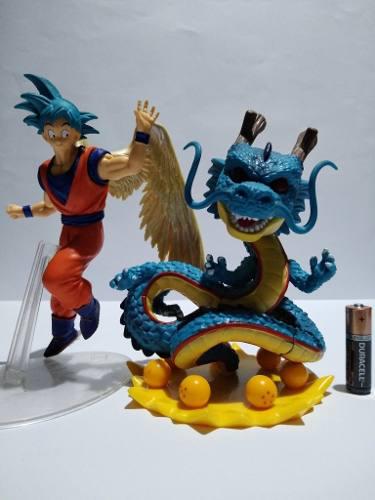 Muñecos Figuras Dragon Ball Shen Long Goku Juego Juguete