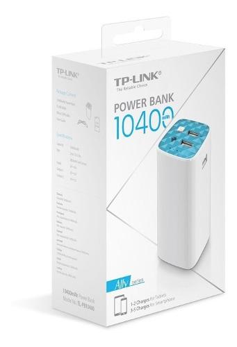 Bateria Portatil Power Bank 10400 Mah Tp Link Pb10400