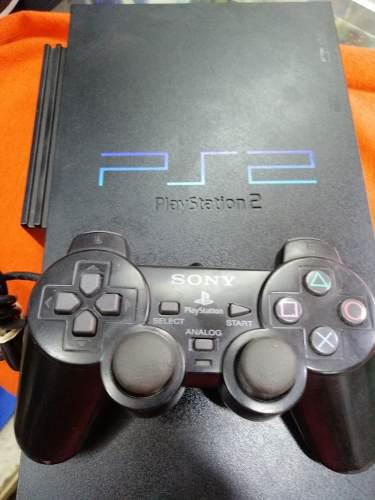 Playstation 2 Con Disco Duro + Moden 1 Mando Todo Original