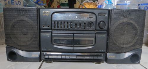 Radio Antigua Marca Aiwa, Mod Ca W51, Doble Casetera