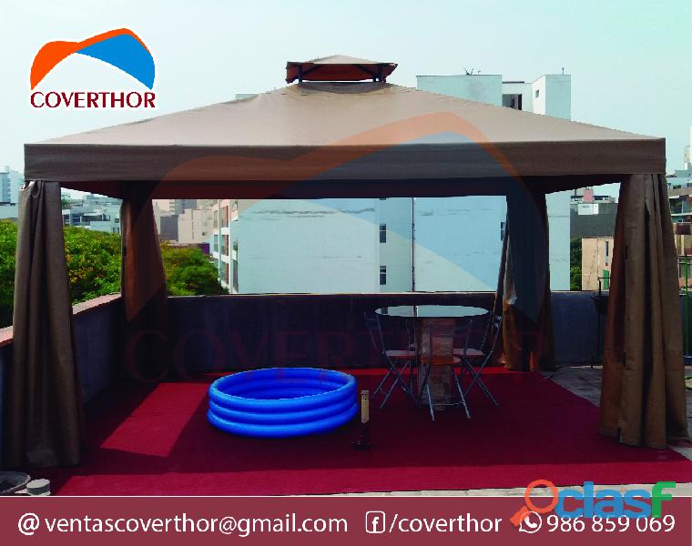 Toldos Modelos Variados Para Patio Coverthor