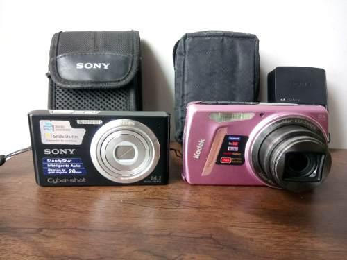 Camara Sony Steadyshot Dsc-w610 Y Kodak Easyshare M580