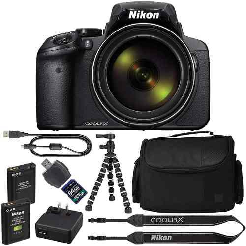 Cámara Digital Nikon Coolpix P900: Con Zoom Óptico 83x
