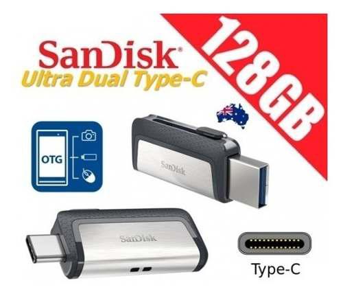Sandisk Memoria Usb 3.1 Dual Tipo C 128gb (no Kingston)