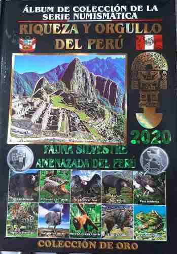 lbum Tipo Libro Monedas Peru 2 Colecciones (vacios X2)