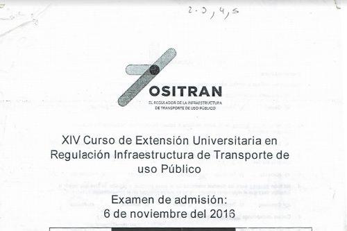 Examenes Ositran