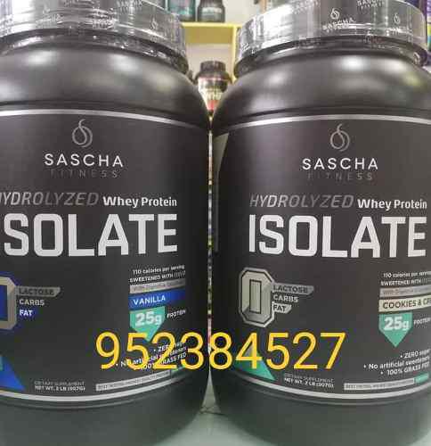 Hydrolyzed Whey Protein Isolate Sascha Fitness Usa + Regalo