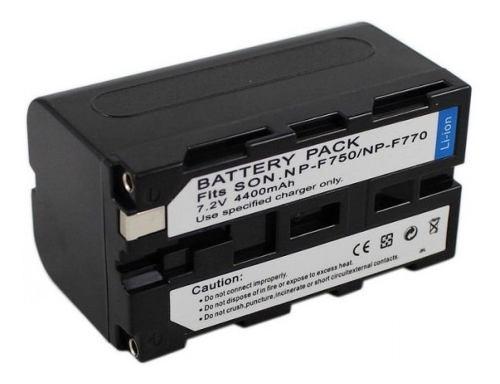 Kit De Baterias Np-f770 De 4400 Mah +. Cargador
