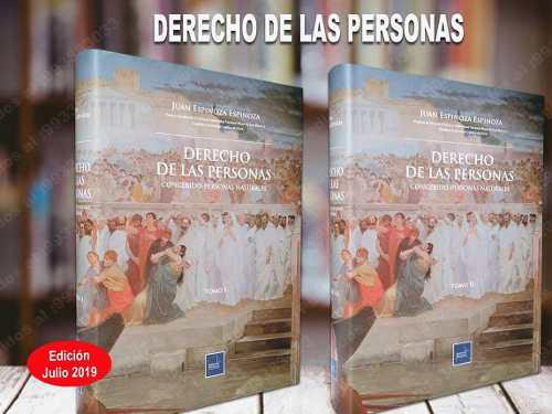 Libro Derecho De Personas Original 2019 2 Tomos