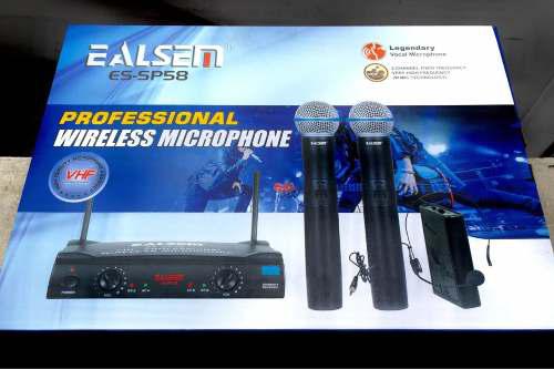 Micrófono Profesional Inalámbrico Ealsem Es-sp58