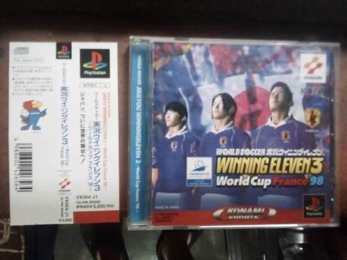 Winning Eleven 3 World Cup Francia 98 Original Version Japon