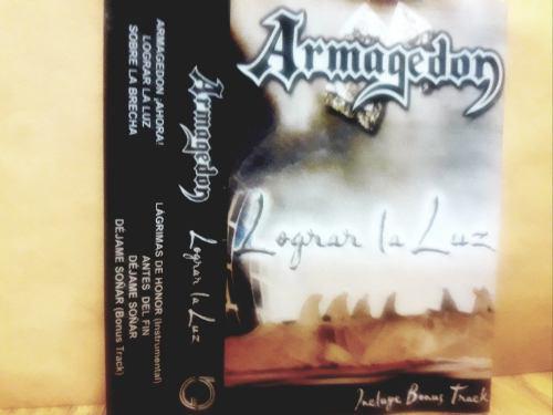 Avpm Armagedon Lograr La Luz Cassette Metal Peru