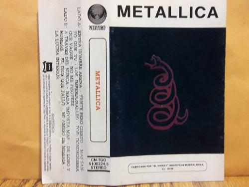Avpm Metallica Black Album Cassette Thrash 90s