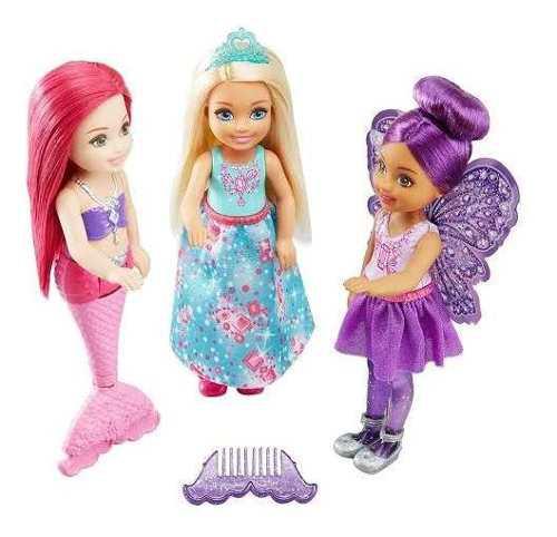Barbie Dreamtopia Pack 3 Muñecas Envío Gratis.