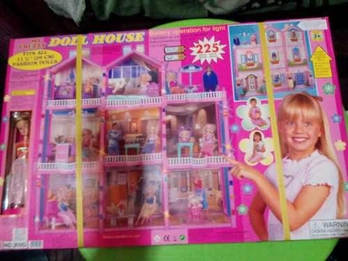 Casa De 3 Pisos De La Barbie En Set De Gloria